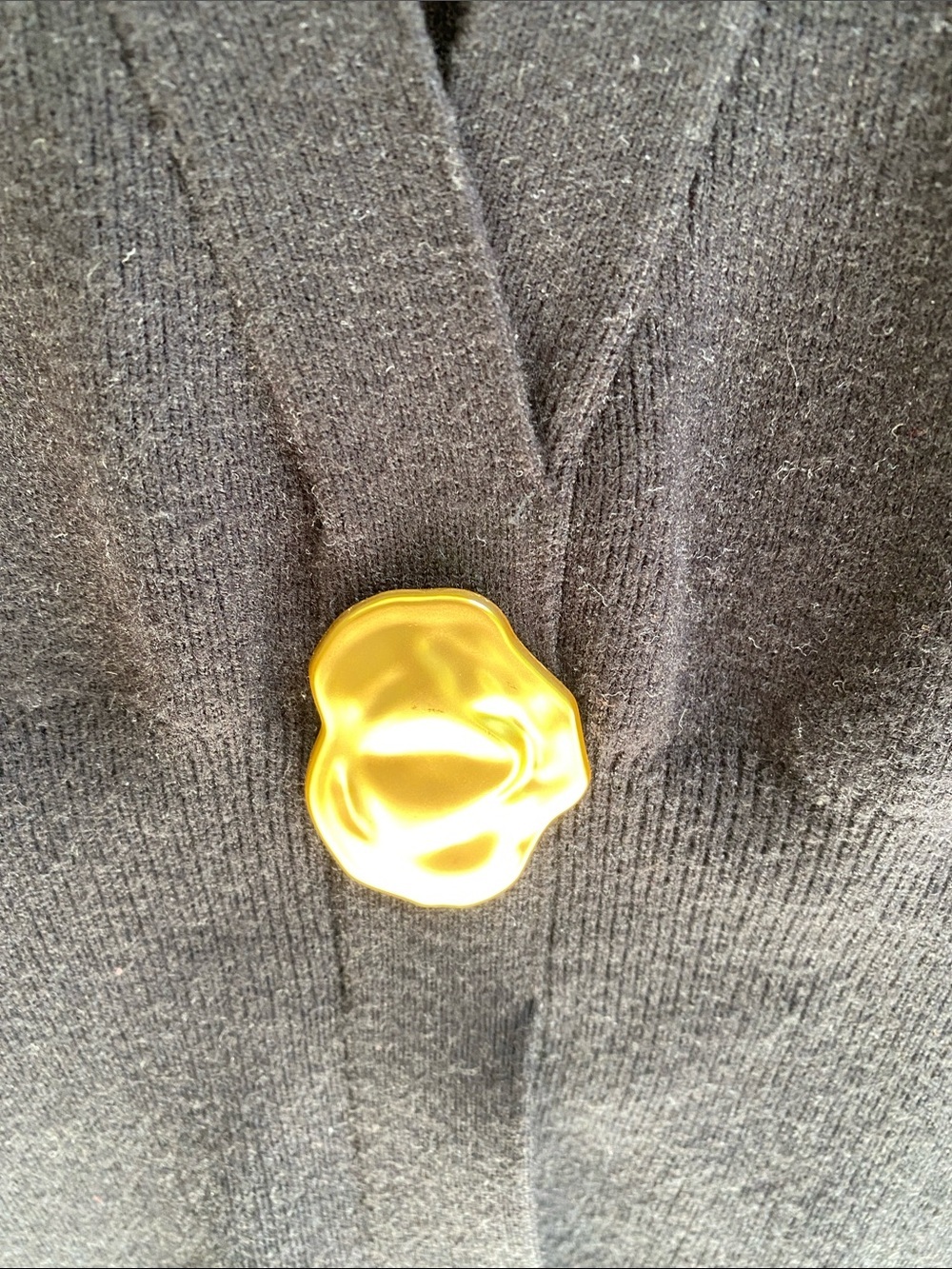 Commense Knit Top Button Detail - Picture 5 of 9